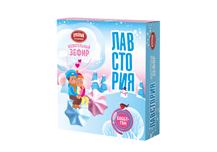 Зефир жевательный со вкусом Баббл Гам